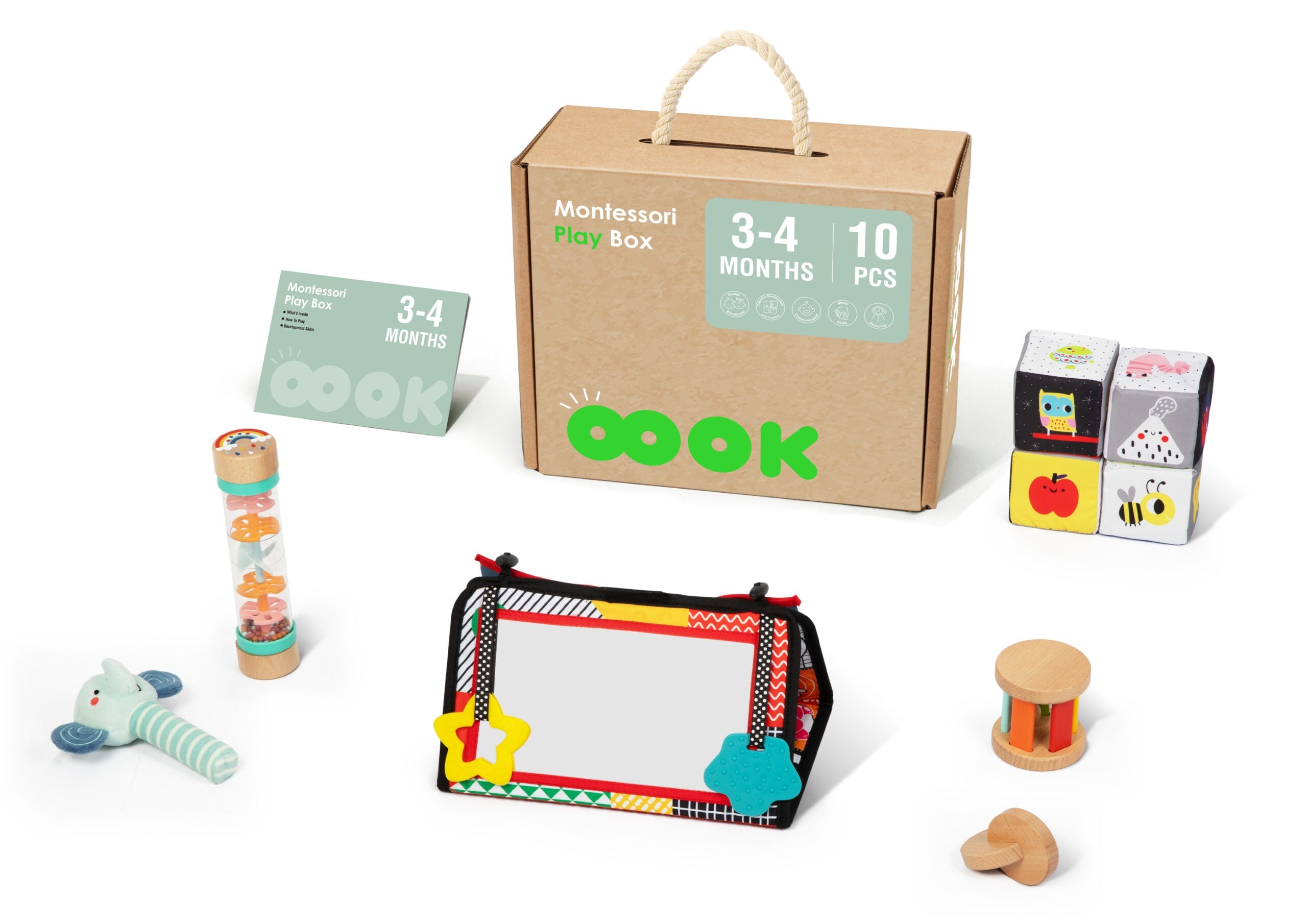 Spark Curiosity and Connection: The Benefits of Our 3–4 Month Sensory Box