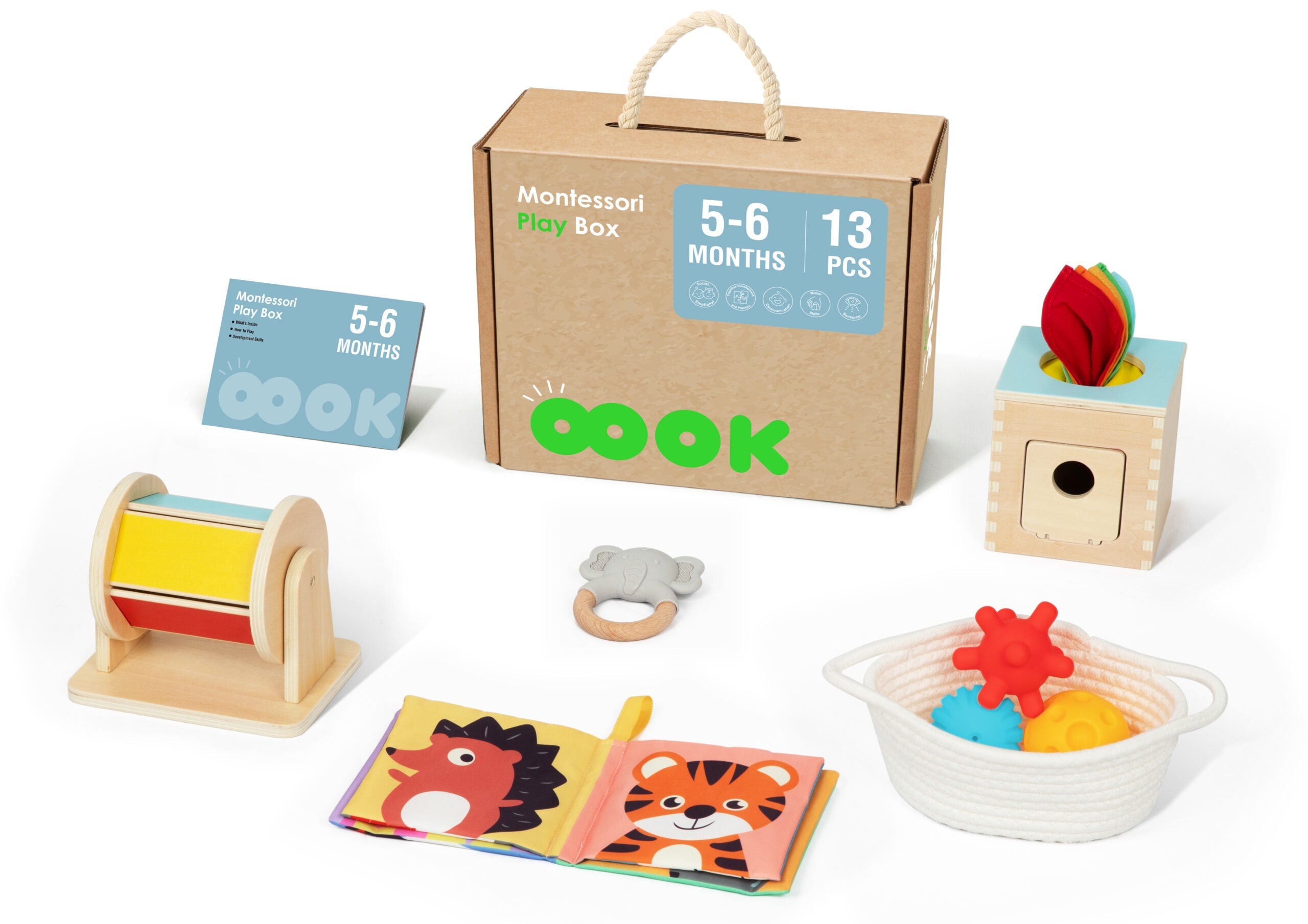 Hands-On Discovery: The Benefits of Our 5–6 Month Sensory Box